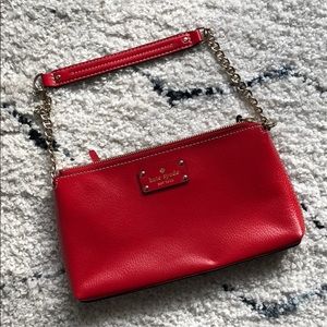 Red Kate Spade purse